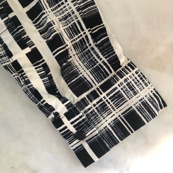 BANANA REPUBLIC Long Sleeve Drawstring Front Dress- Size 0 (c) - Picture 7 of 8